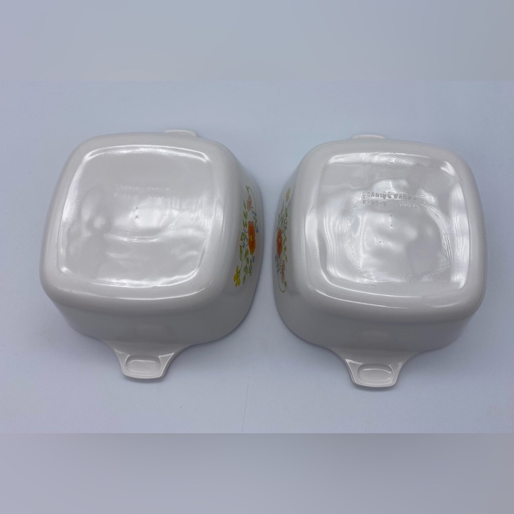 SOLD Vintage Corningware Wildflower Petite Pans - Picture 7 of 8